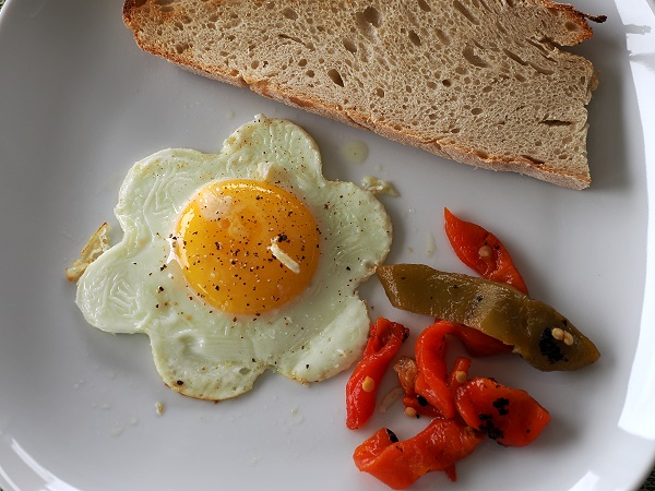 Spiegelei zum Frühstück