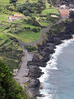 Parkplätze und unser Ferienhaus