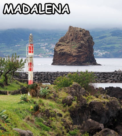 Felsen und Faial
