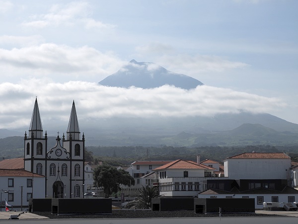 Blick vom Wasser mit Pico
