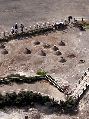 Kochstellen von oben