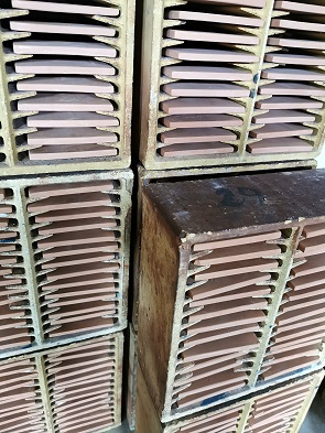 Herstellung von Azulejos