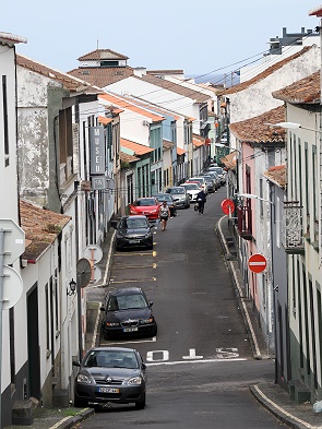 Straße in Ribeira Grande