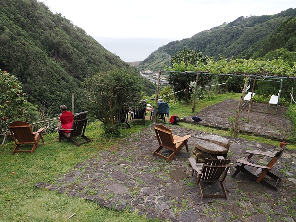 Terrasse mit Ausicht