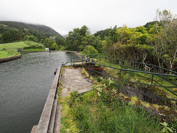 Reservoir am oberen Parkplatz