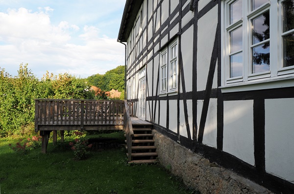 Terrasse am Spielzimmer