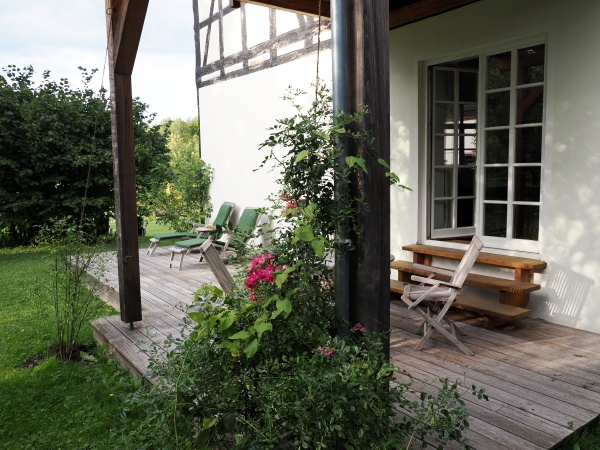 Unsere Terrasse
