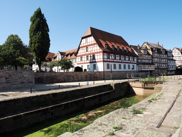 Alte Schleuse an der Fulda