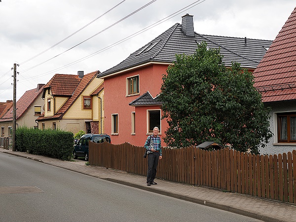 Straße vor dem Haus