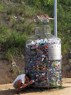 Plastikmüll Sammelstelle